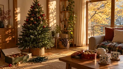 クリスマスは11月の「ツリー開き」から。約50日かけて少しずつ完成させる、家族のクリスマスと週ごとに足すもの