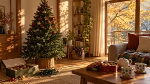 クリスマスは11月の「ツリー開き」から。約50日かけて少しずつ完成させる、家族のクリスマスと週ごとに足すもの